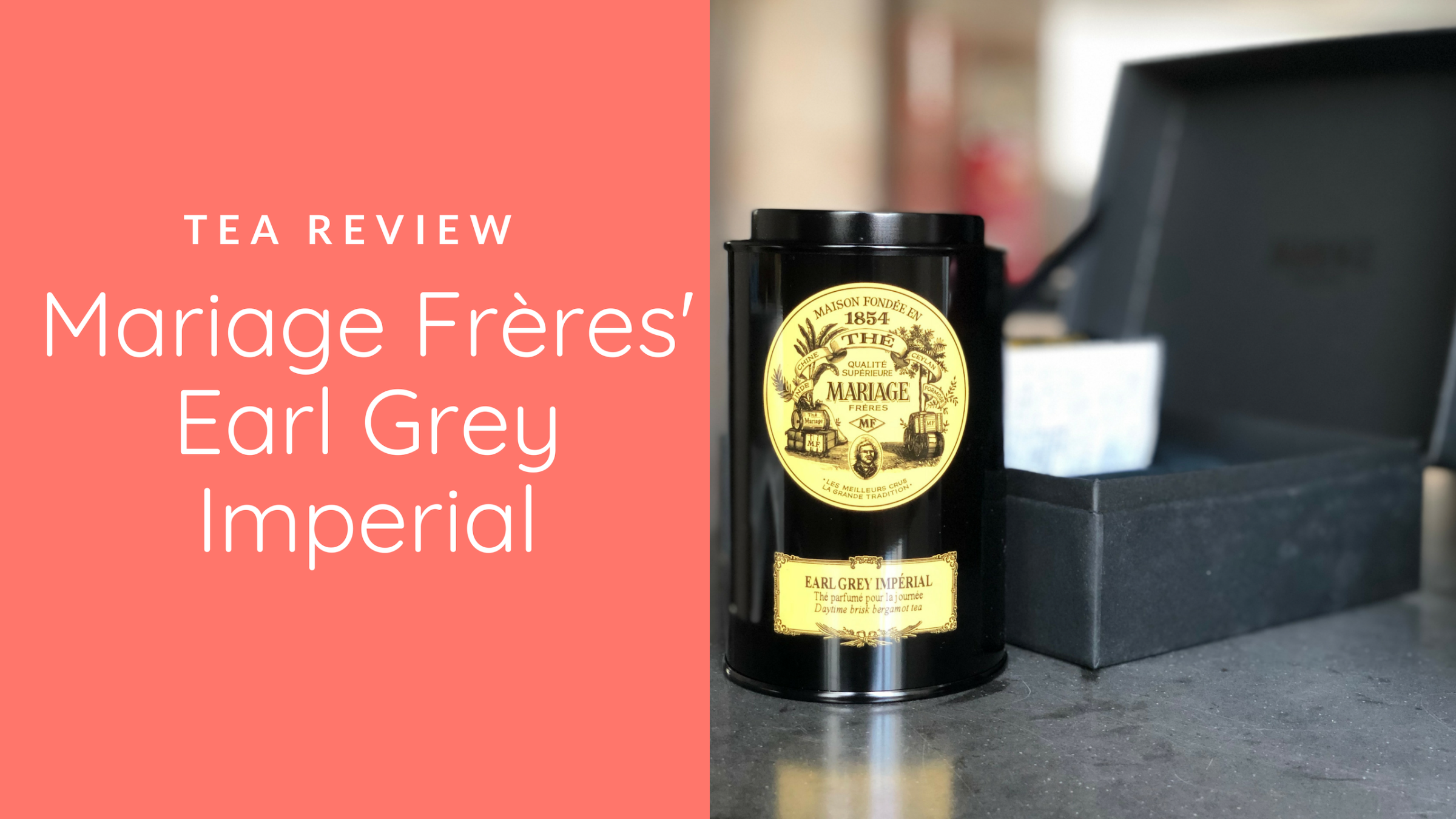 Mariage Freres - Earl Grey French Blue - Tin 100g