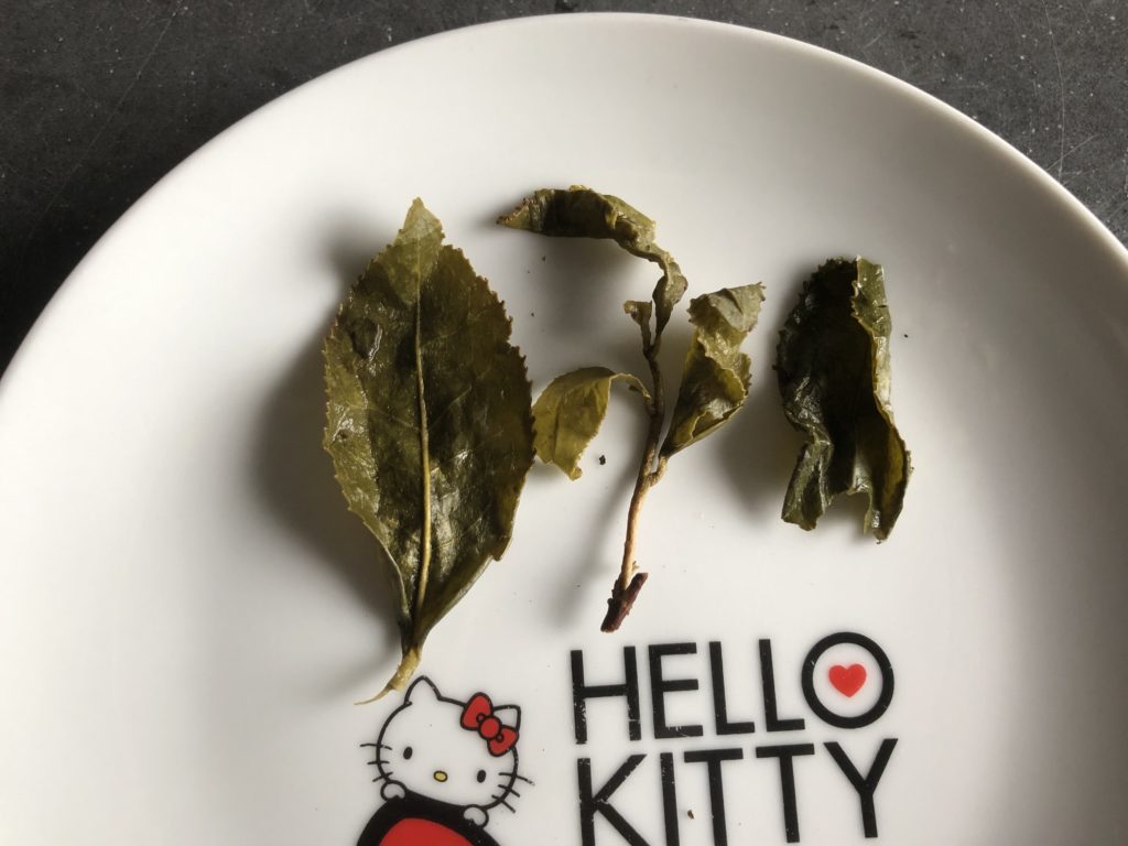 Brewed Tie Guanyin Tea Leaves