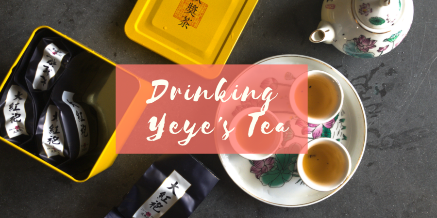Drinking Yeyes Tea