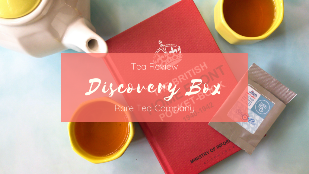 Tea Reviews Rare Tea Discovery Box by Rare Tea Company Eustea Reads