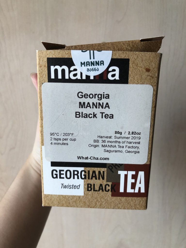 Georgia Manna Black Tea Box