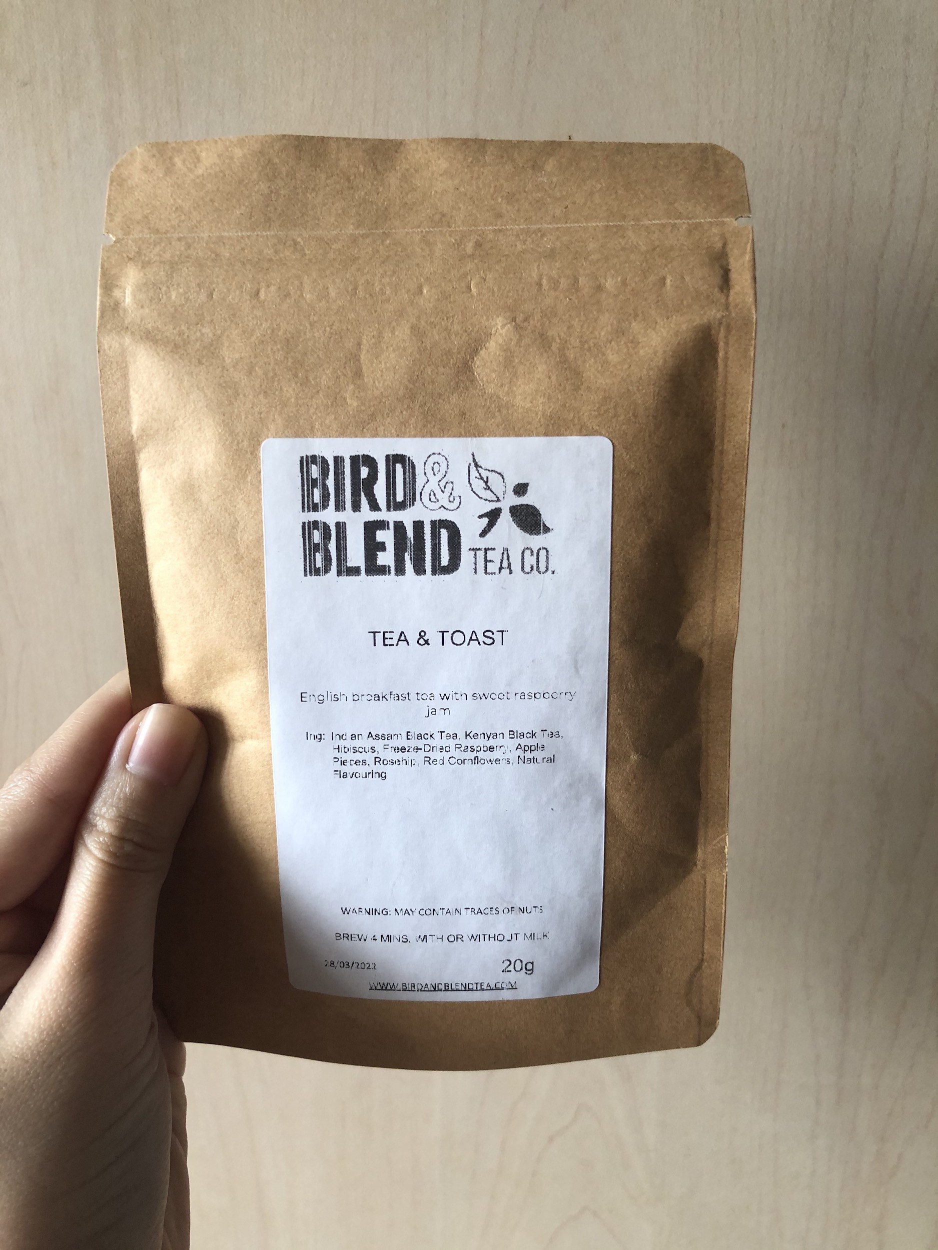 Tea Review: Tea & Toast By Bird And Blend Tea Co. – Eustea Reads