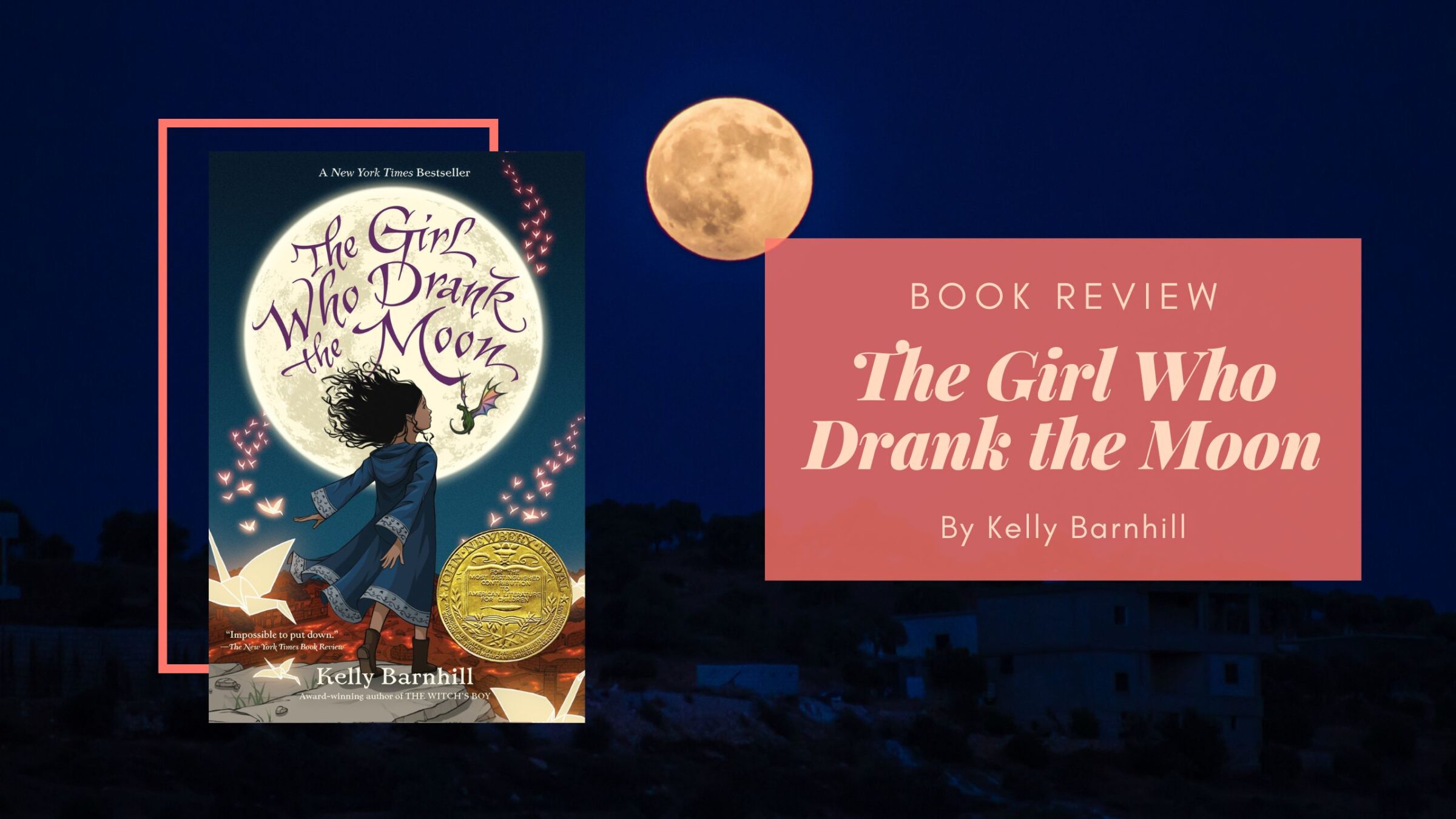 book review for the girl who drank the moon